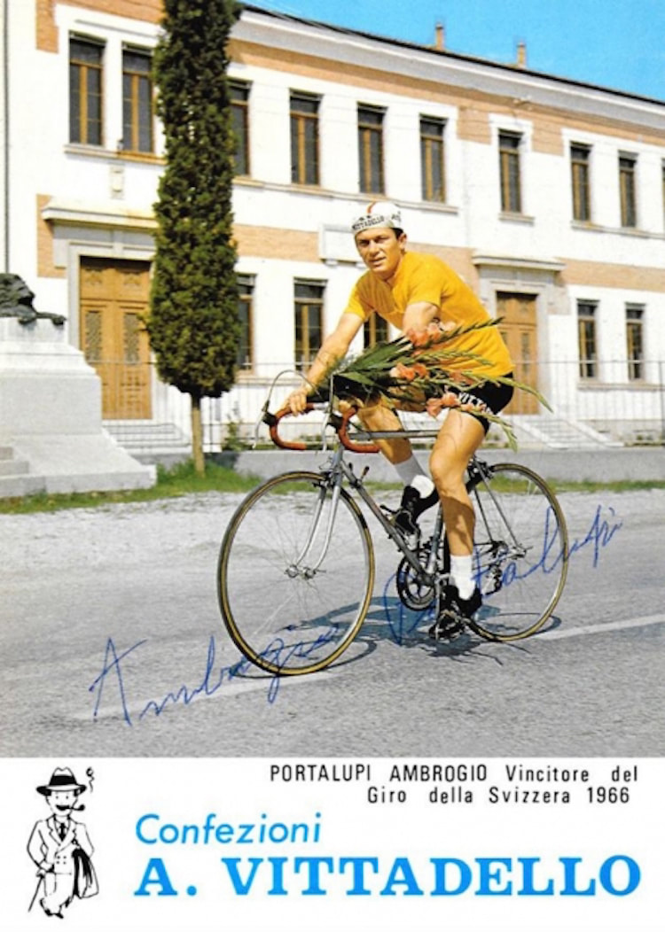 Ambrogio Portalupi Sieger der Tour de Suisse 1966