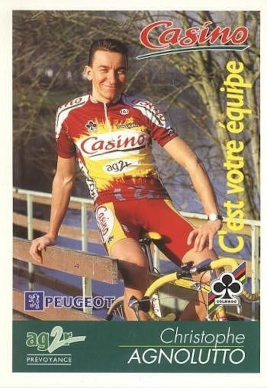 Christophe Agnolutto kann gut lachen- Sieger der TdS 1997