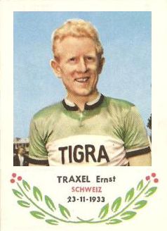 Ernst Traxel Etappensieger in Basel 1957