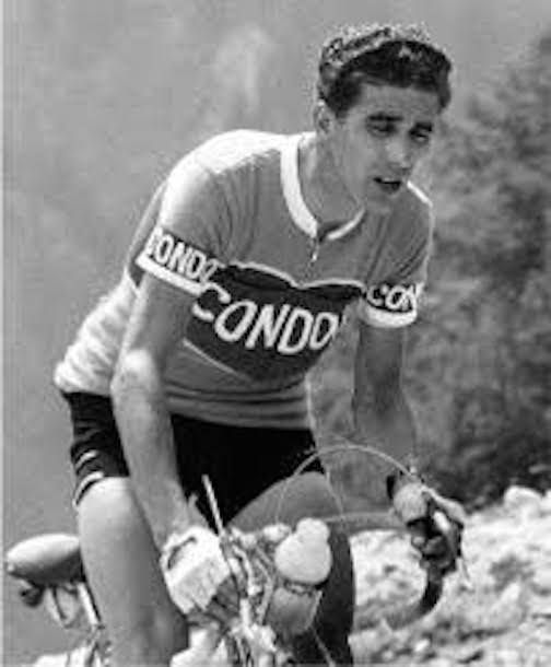 Federico Bahamontes Sieger und Etappensieger TdS in Kandersteg 1959