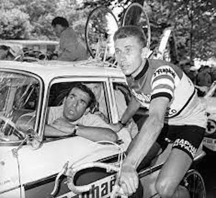 Jacques Anquetil mit Raphael Geminiani