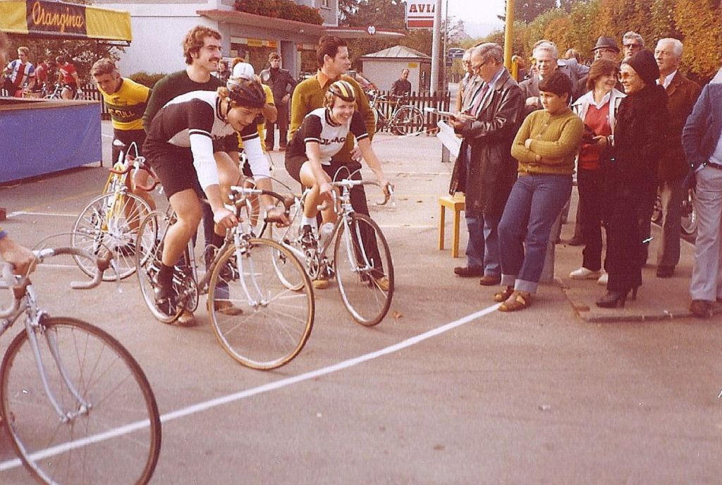 1978 Paarzeitfahren Zurzach mit Füller im 2.Rang