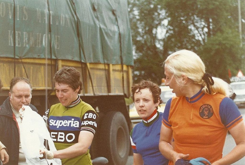 1977 Belgien im 2.Rang mit der blonden Christine Van Kwickenborne 