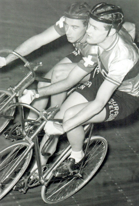  Sieger des 1. Zürcher 6-Days 1954 Hugo Koblet_Armin von Büren