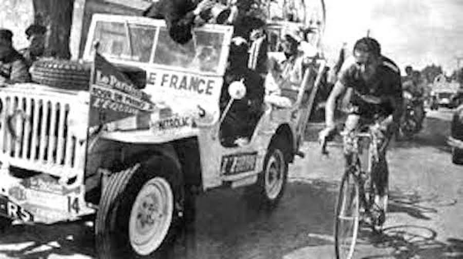Tour de France 1951 Hugo Koblet Flucht von 140 Km